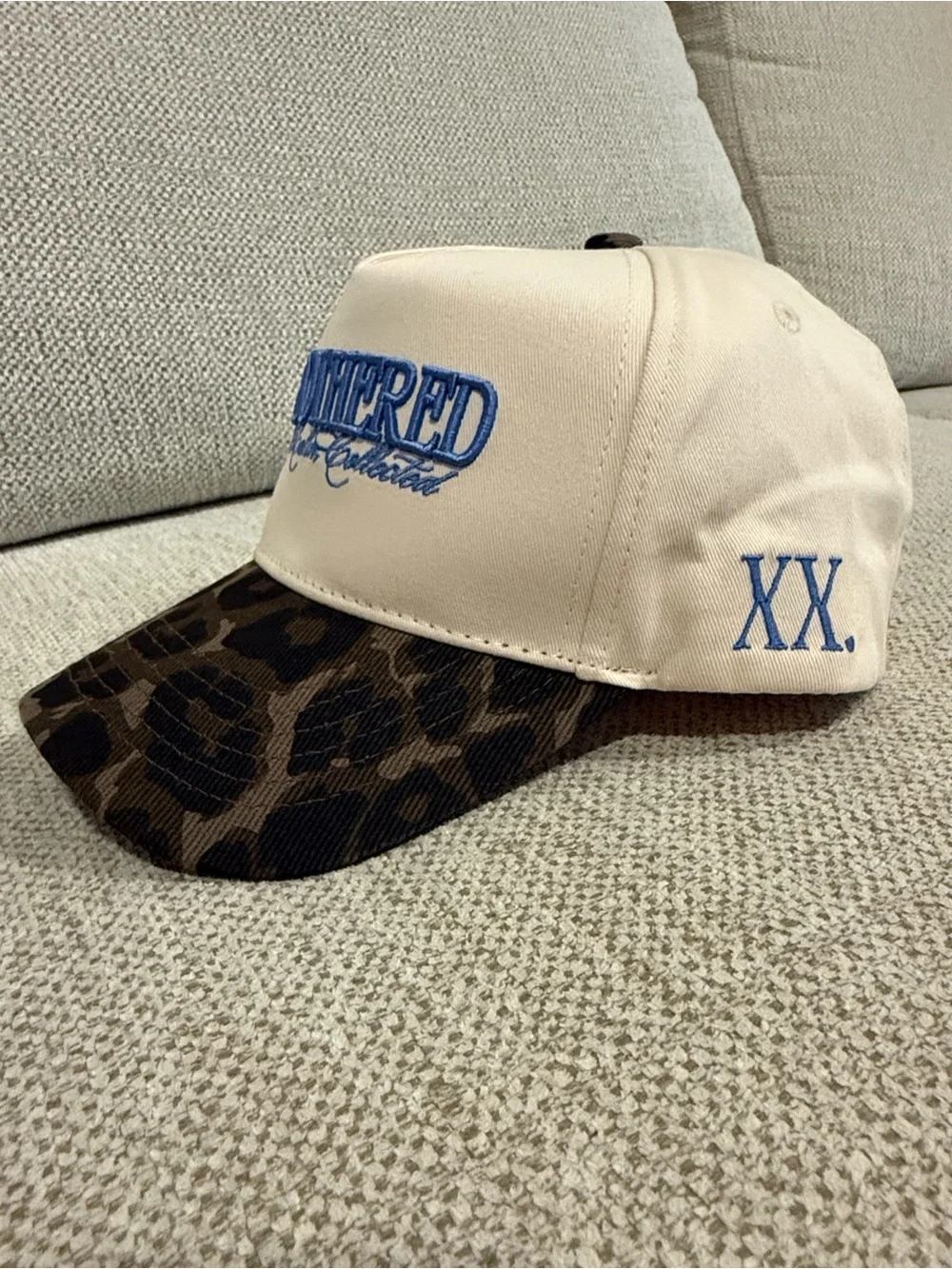 Altar’d State 'UNBOTHERED Embroidered Trucker Hat
